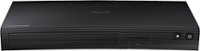 Front Zoom. Samsung - Streaming Audio Wi-Fi Built-In Blu-ray Player - Black.