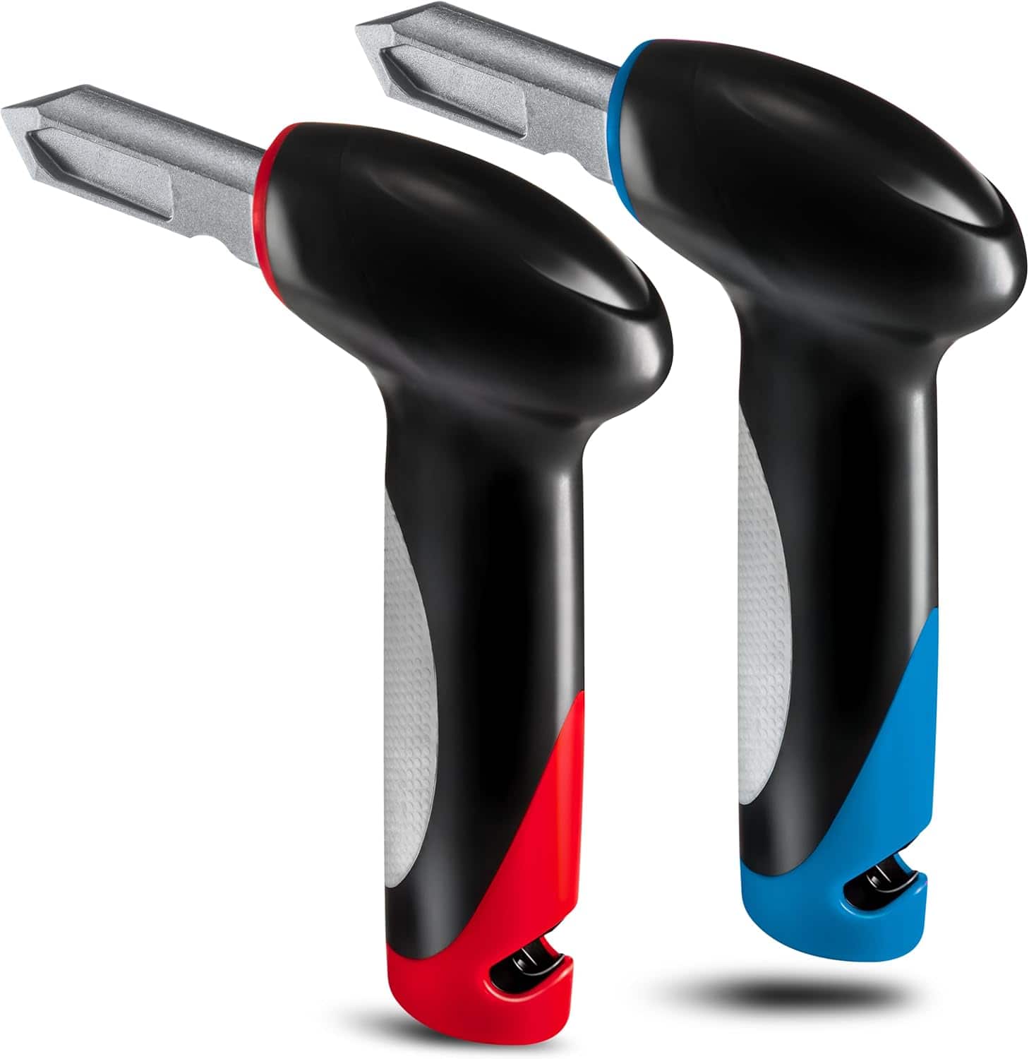 Medical King - Car Door Handle for Elderly – 2 Pack Mobility Aid with Seat Belt Cutter & Window Breaker – Support Handle for Seniors - Multicolor