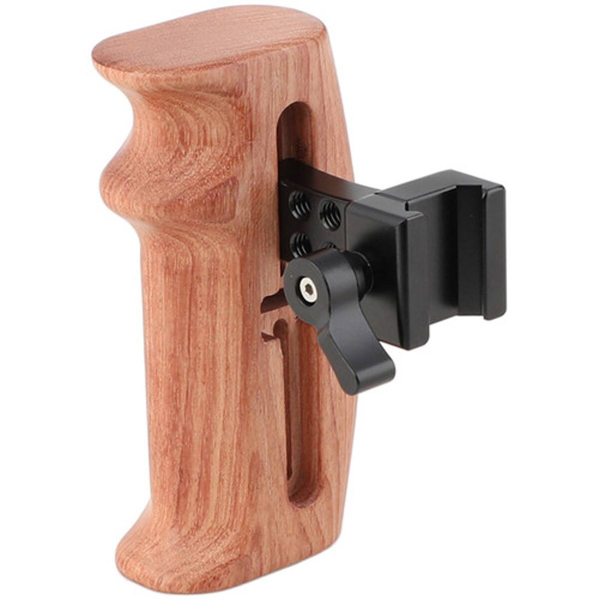 Alt View 2. CAMVATE - CAMVATE Wooden Handle Grip for DSLR Camera Cage Rig (Either Side).