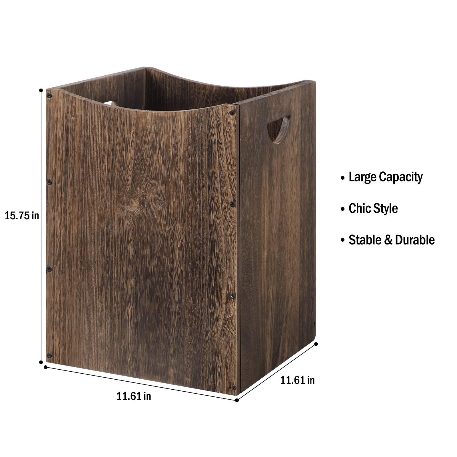 Large Capacity  
15.75 in  
Chic Style  
Stable & Durable  
11.61 in  
11.61 in