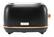 Front. Haden - Heritage 2 Slice Toaster - Black and Copper.