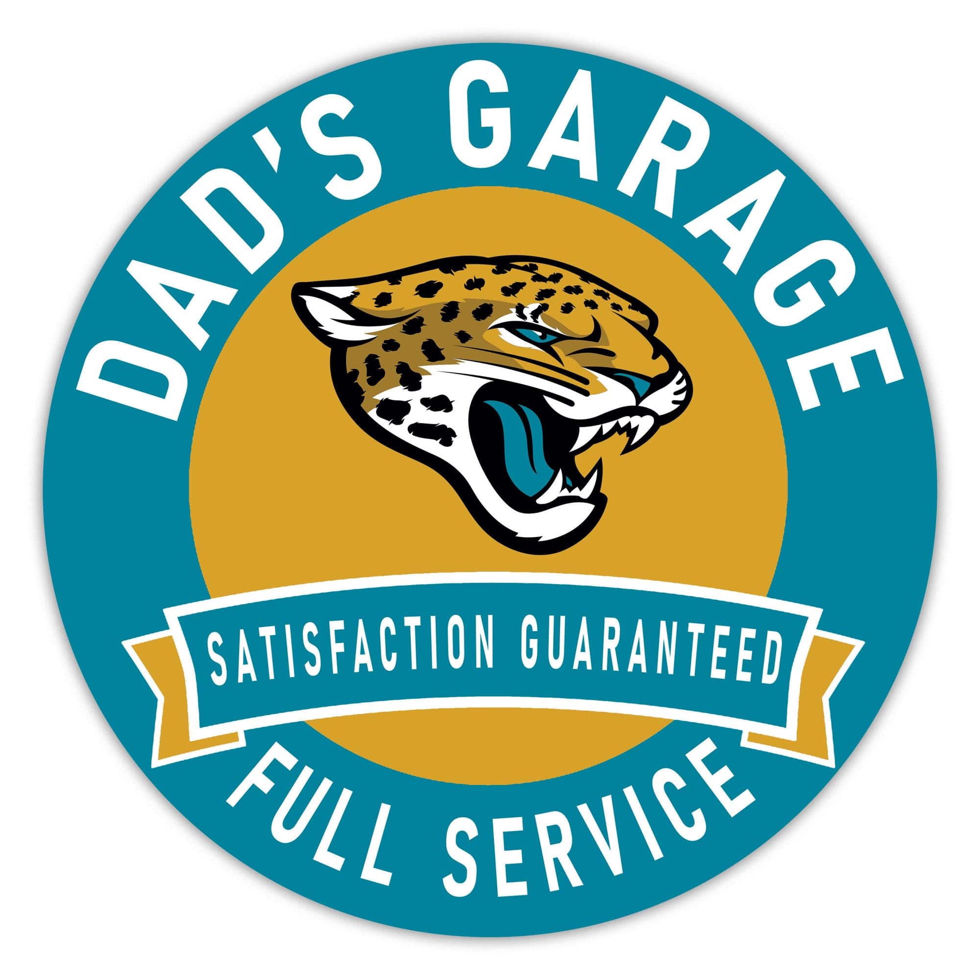 DAD'S GARAGE  
SATISFACTION GUARANTEED  
FULL SERVICE