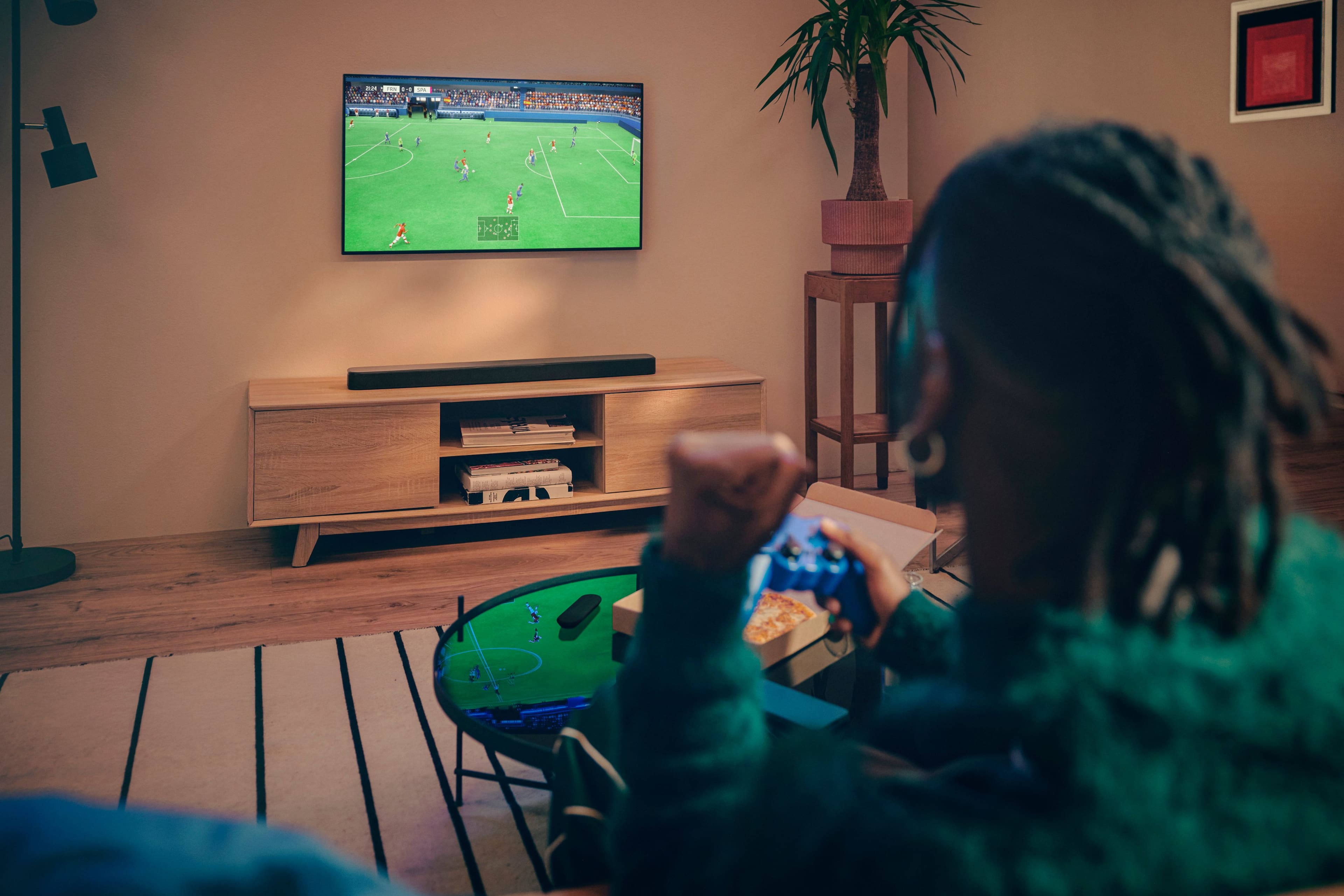 Alt View 7. JBL - BAR300MK2 5.0 Soundbar with Dolby Atmos - Black.