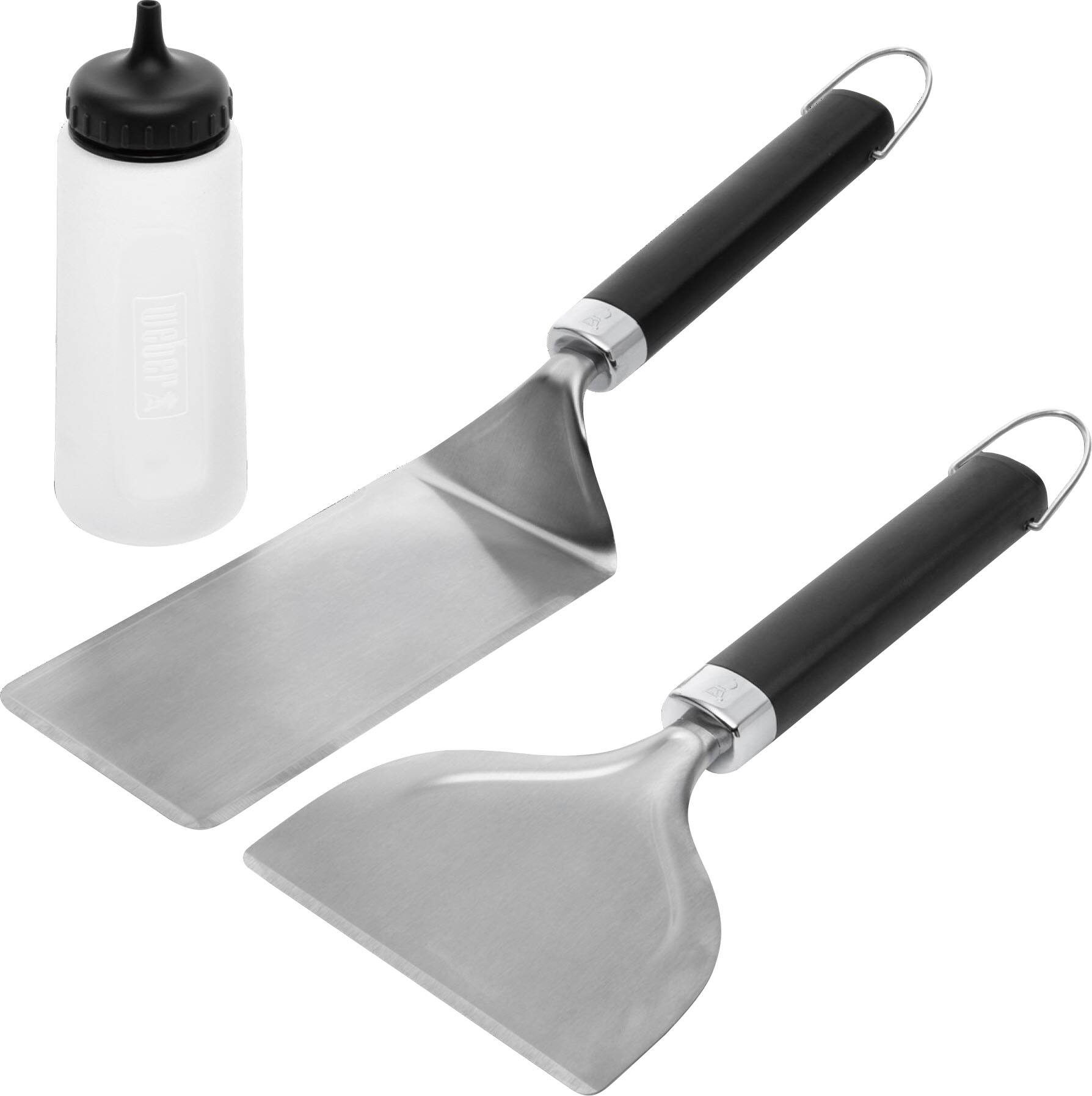 Left Zoom. Weber - Griddle 3 Piece Starter Set - Silver.