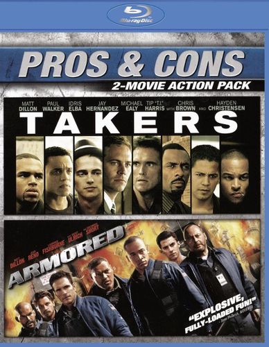  Armored/Takers [Blu-ray] [2 Discs]