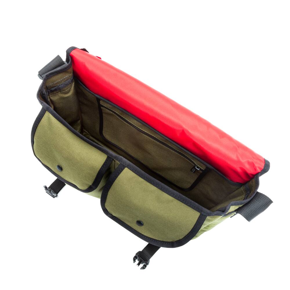 Alt View 1. Manhattan Portage - Europa (LG) With Back Zipper, Olive - Olive.