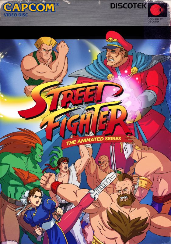  Street Fighter II: The Animated Series [4 Discs] [DVD]