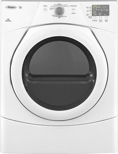 Whirlpool Duet 6.7 Cu. Ft. 8-Cycle Gas Dryer White WGD9151YW - Best Buy