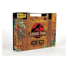 USAoploy - Jurassic Park Bid To Win Trivia Game - Black