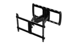 ErgoAV - 42″-90″ Full Motion TV Mount - Black - Front_Zoom