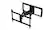 Front. ErgoAV - 42″-90″ Full Motion TV Mount - Black.
