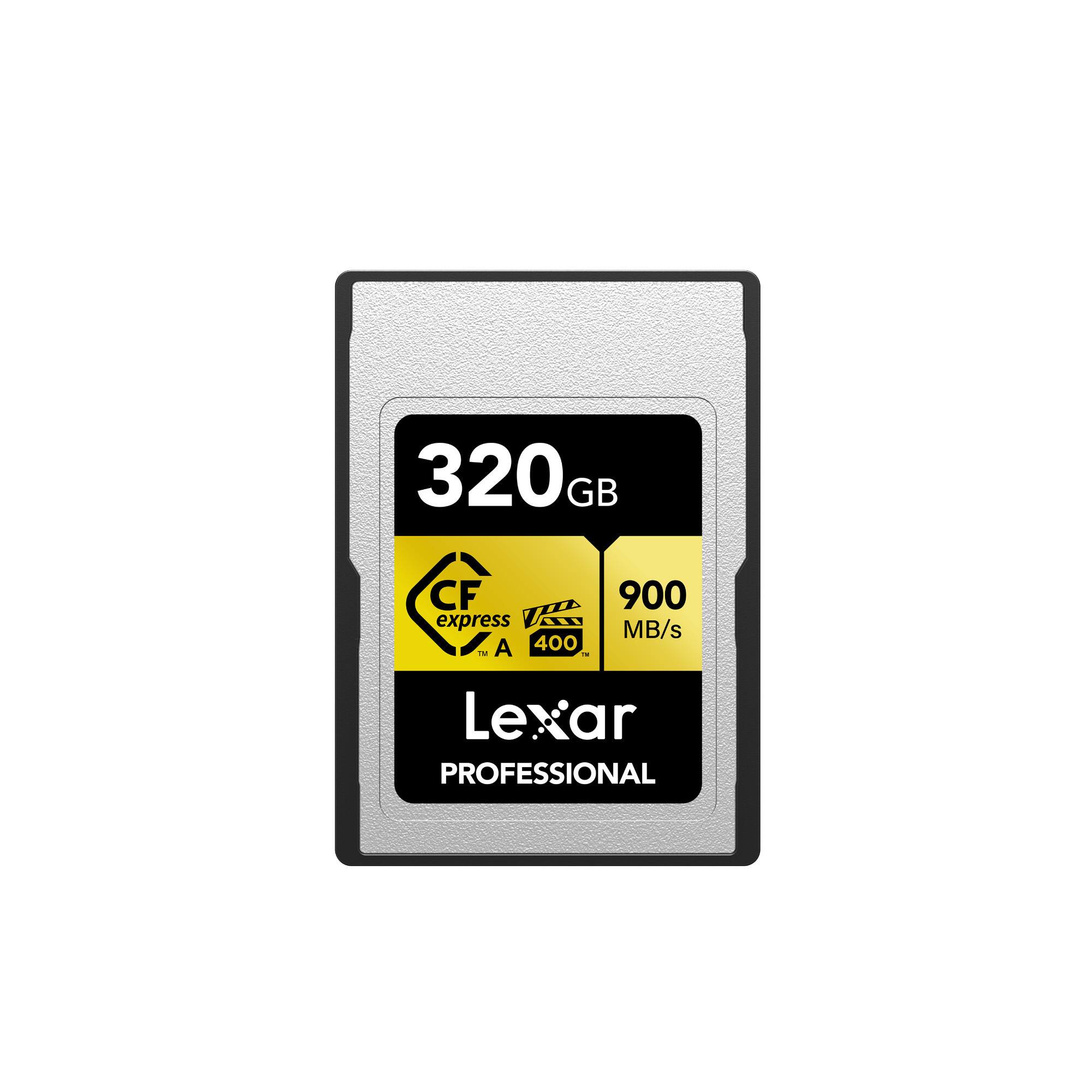 Lexar - 320GB Professional CFexpress Type A Card GOLD Series