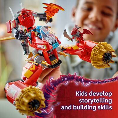 LEGO NINJAGO Kai's Mech Storm Rider Action Figure Building Toy LEGO NINJAGO Kai's Mech Storm Rider Action Figure Building Toy