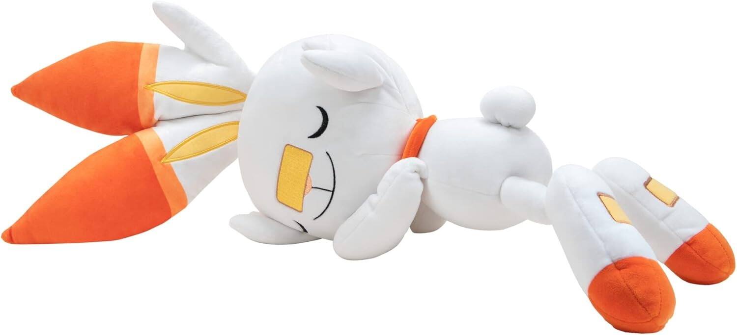 Alt View 3. Jazwares - Pokemon: Sleeping Plush Scorbunny - 18" Plush.