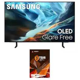 Samsung - QN42S90HAEXZA 42 Inch S90H Series OLED 4K UHD Smart Vision AI TV with a 2 Year Amber Protection Plan (2026)