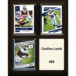 C&I Collectibles - CeeDee Lamb Dallas Cowboys 8" x 10" Trading Card Plaque - Multicolor