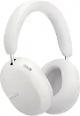 Front. Sonos - Ace Ultra Wireless Over-the-Ear Headphones with Active noise Cancellation - White.