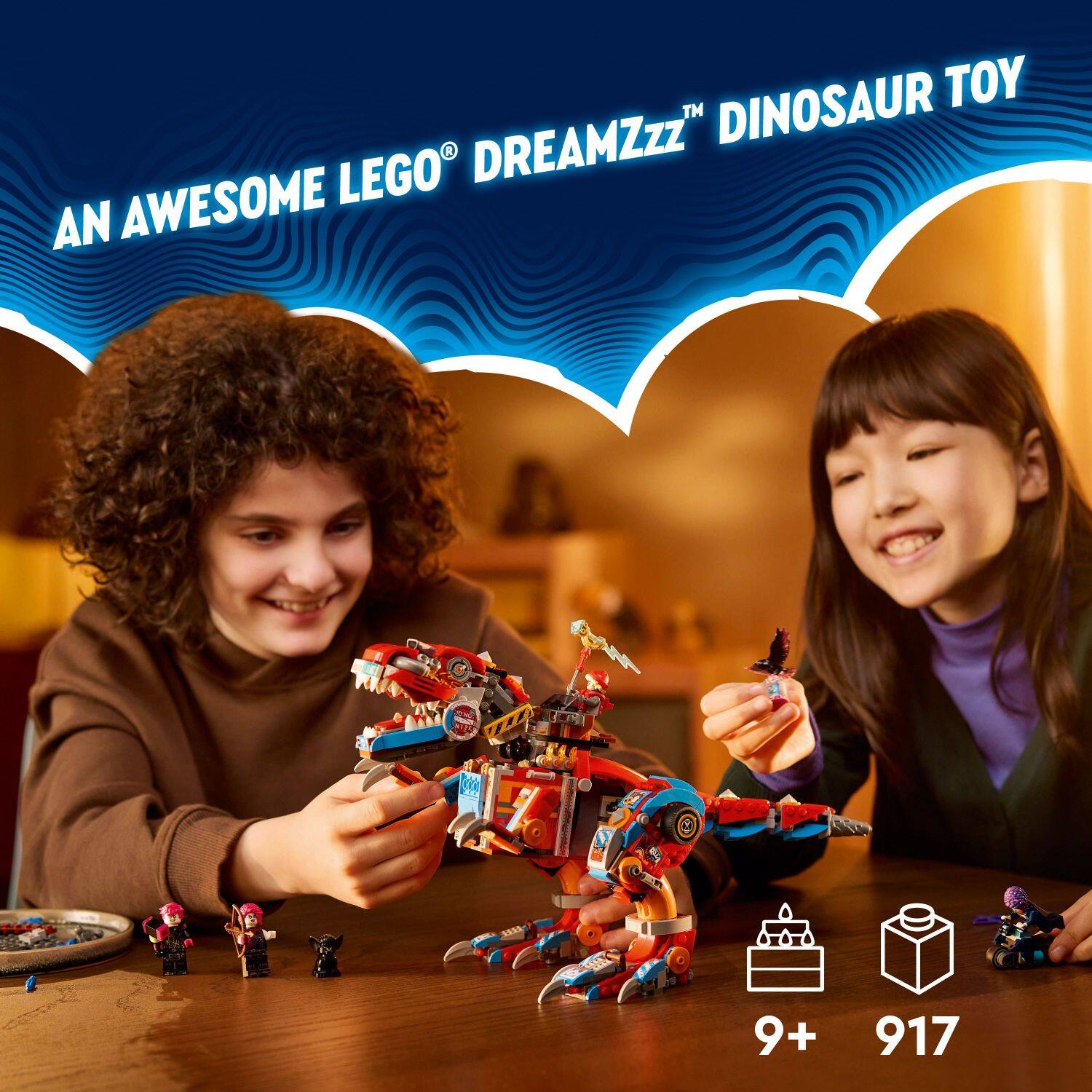 DINOSAUR TOY LEGO DREAMZZZ: AN AWESOME LEGO DREAMZZZ DINOSAUR TOY 9+ 917