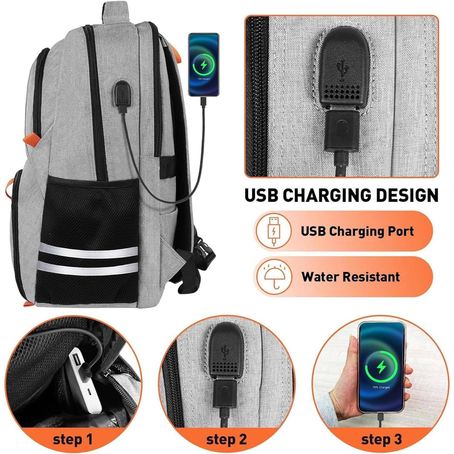 USB CHARGING DESIGN

USB Charging Port
Water Resistant

step 1
step 2
step 3