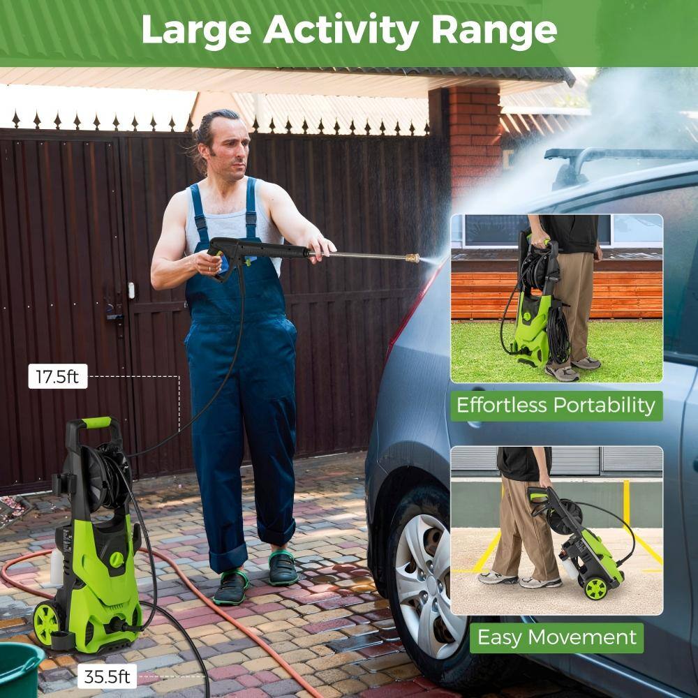 Large Activity Range  
17.5ft  
Effortless Portability  
Easy Movement  
35.5ft