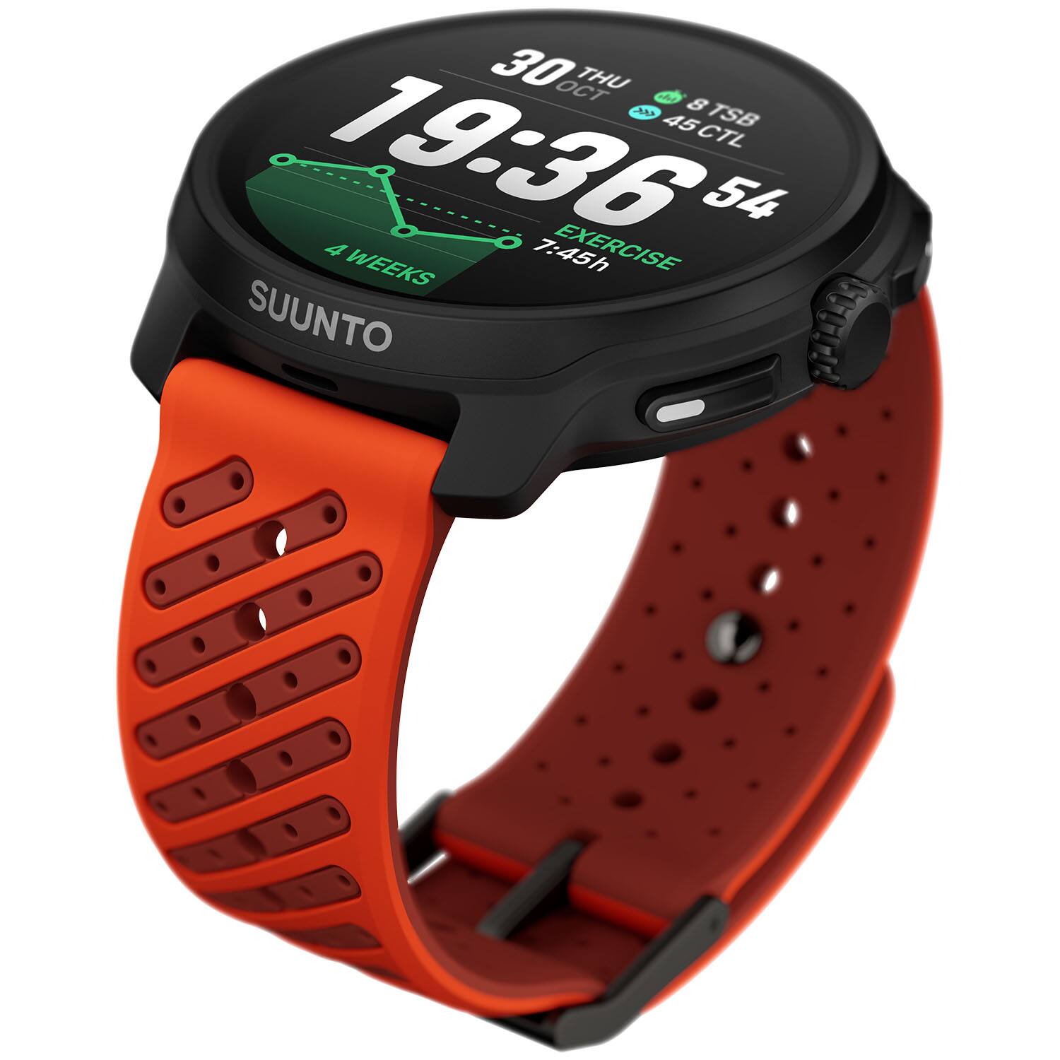 30 OCT THU  
19:36  
54  
EXERCISE 7:45h  
4 WEEKS  
8 TSB  
45 CTL  
SUUNTO