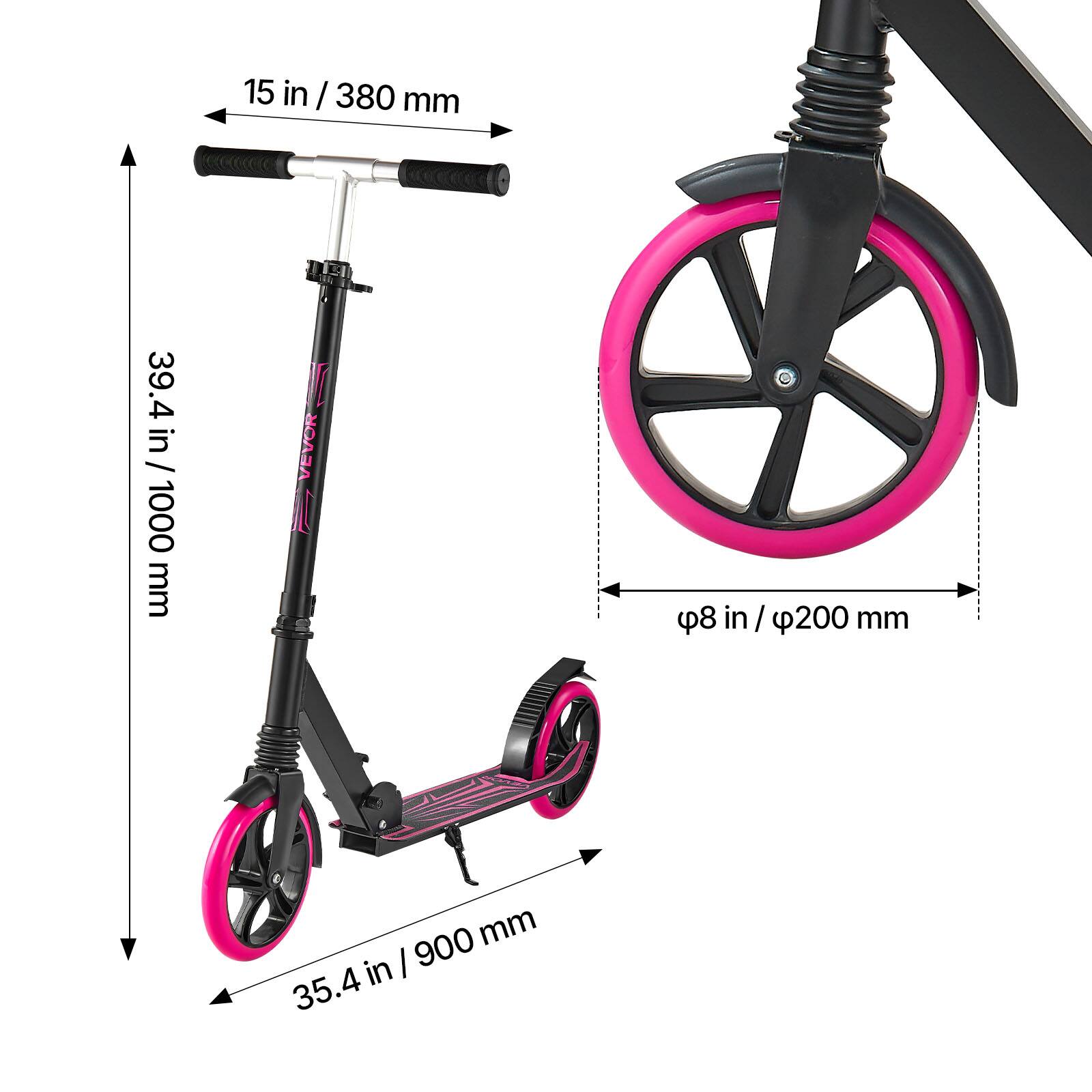 15 in / 380 mm  
39.4 in / 1000 mm  
φ8 in / φ200 mm  
35.4 in / 900 mm