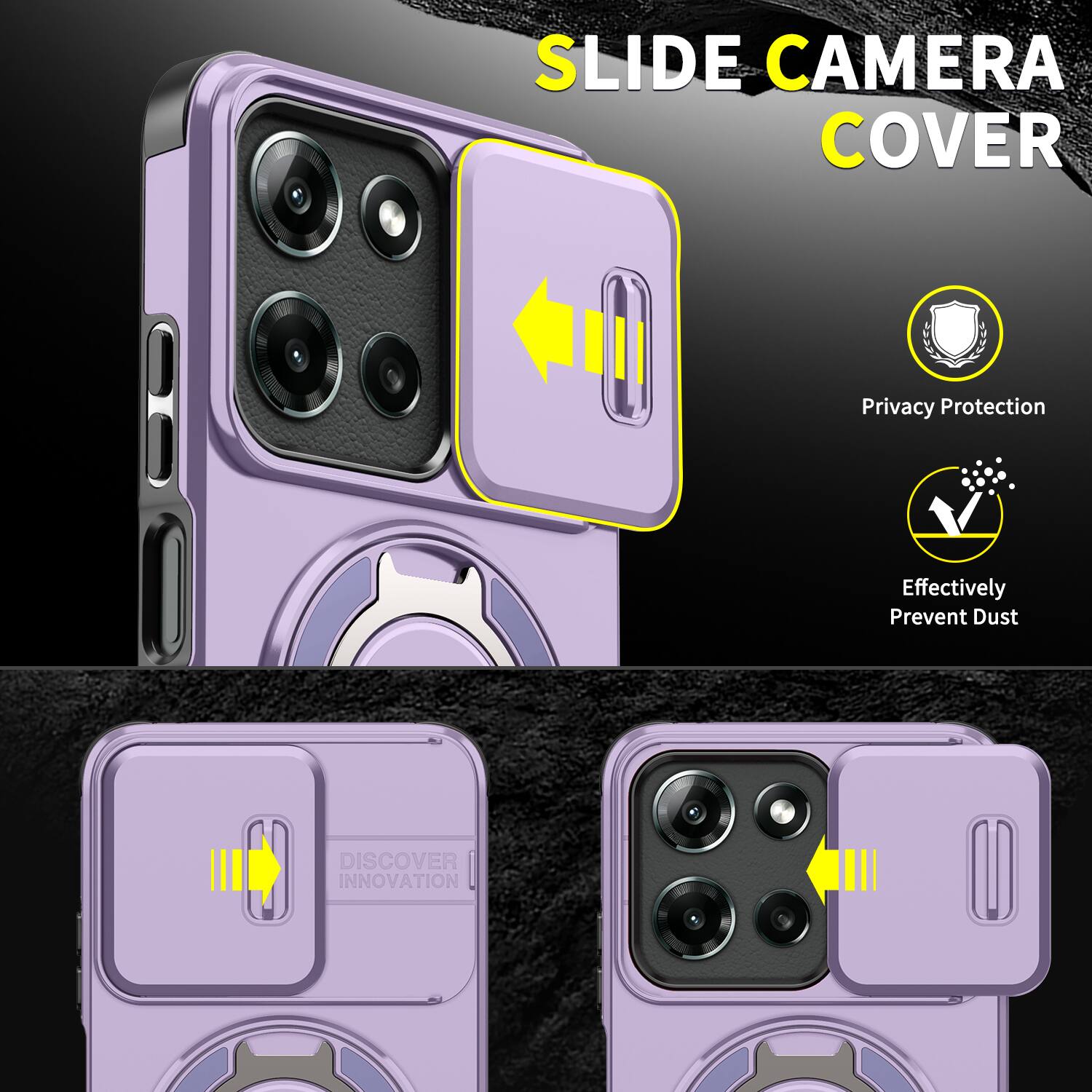 SLIDE CAMERA COVER

Privacy Protection

Effectively Prevent Dust

DISCOVER INNOVATION