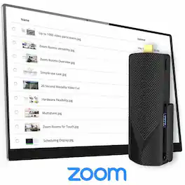 Azulle - Access Pro Mini PC Stick Alder Lake Series with Zoom - Intel - N100 - Quad-core (4 Core) - 8 GB - LPDDR4 - 128 GB - Black