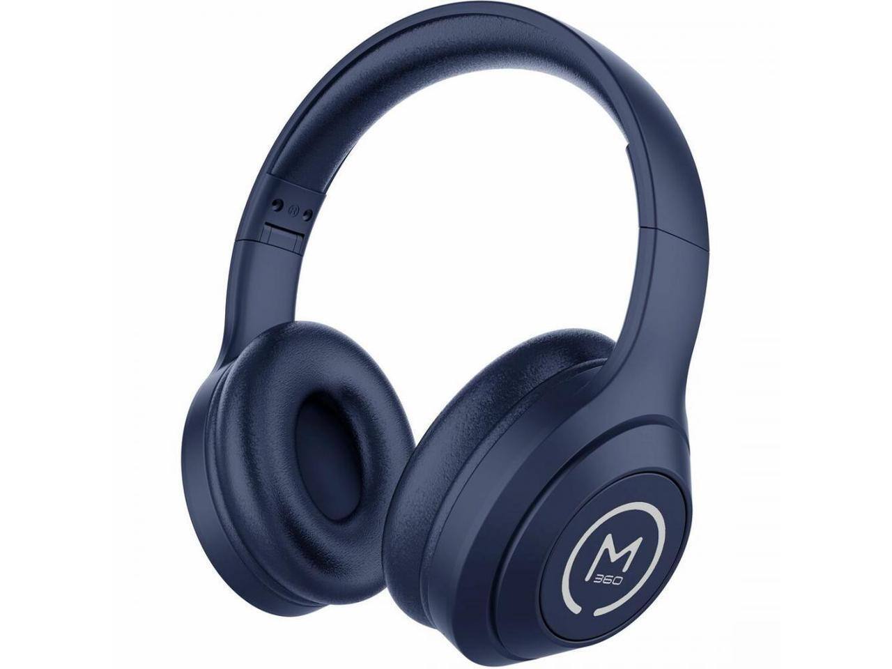 Alt View 7. Morpheus 360 - Morpheus 360 Comfort Plus Wireless Headphones - Bluetooth, Mic, 10H Playtime (Blue) - Blue.
