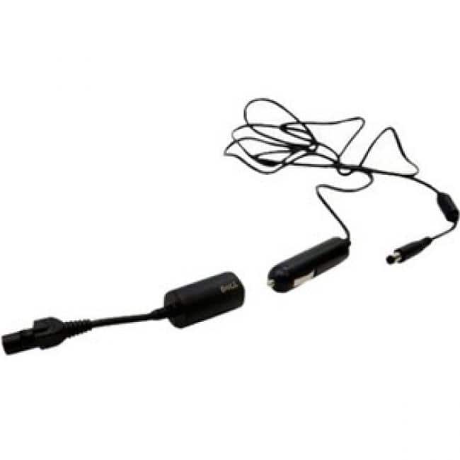 Dell - Auto Air DC Adapter - 90 Watt - 90 W - 12 V DC Input - 1 - Black