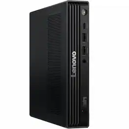 Lenovo - ThinkCentre M90q Gen 6 Desktop Computer - Intel Core Ultra 5 2nd Gen 225 - 16 GB - 512 GB PCI Express 4.0 SSD - Tiny - B - Black