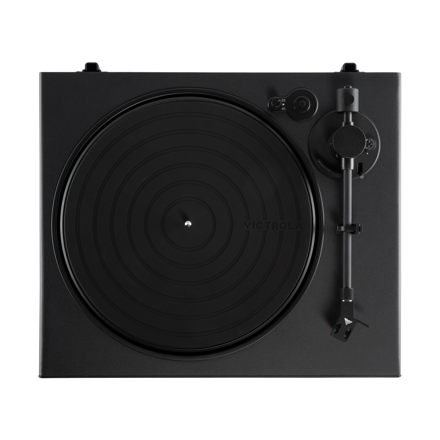 Alt View 9. Victrola - Victrola Wave Bluetooth Turntable with Auracast - Black.