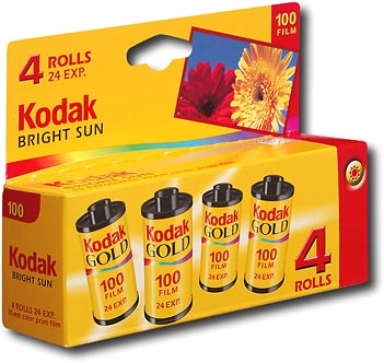 Best Buy: Kodak Gold 100 Film (4-pack, 96 exposures) 1747856