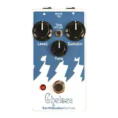 i + Tone OFF | ON i Level i Sustain Tone Chelsea EarthQuakerDevices Earth