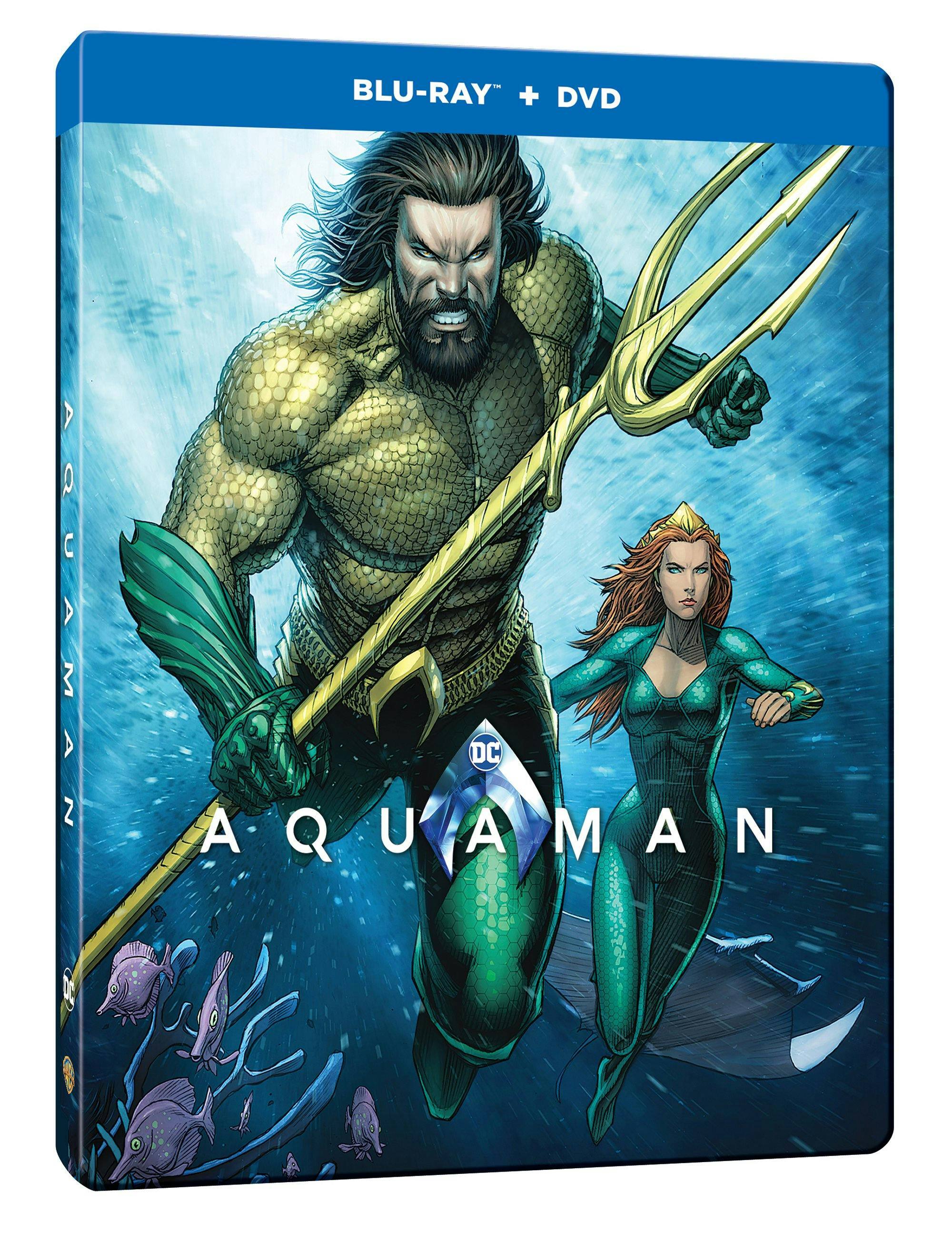 Angle. Aquaman (Blu-ray Steelbook) [Blu-ray].
