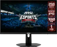 MSI - G244FE2 24" Flat FHD 180Hz 1ms Adaptive Sync Gaming Monitor(DisplayPort, HDMI, ) - Black - Front_Zoom