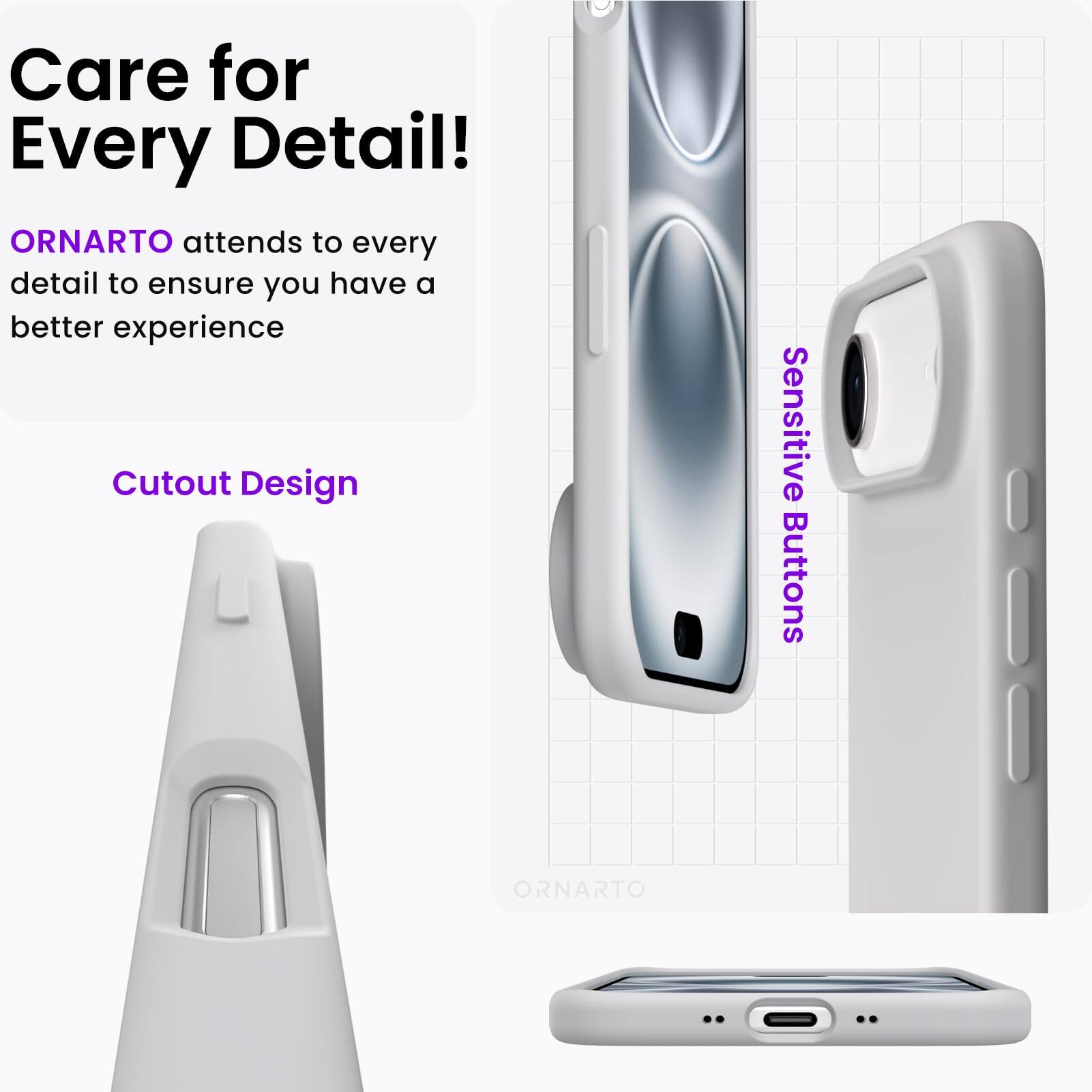 Care for Every Detail!

ORNARTO attends to every detail to ensure you have a better experience

Cutout Design

Sensitive Buttons