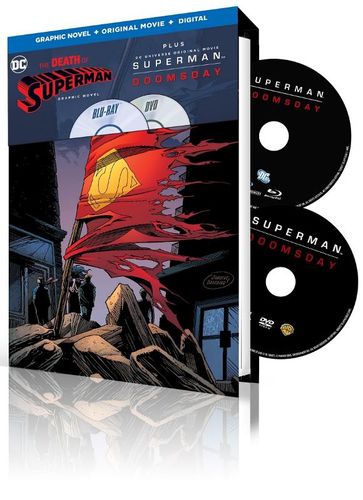  Superman: Doomsday [Includes Death of Superman Graphic Novel] [Blu-ray] [2007]