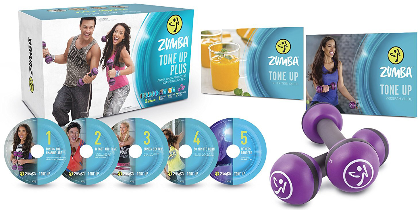 Best Buy: Zumba: Tone Up Plus Arms, Back and Core Sculpting System 