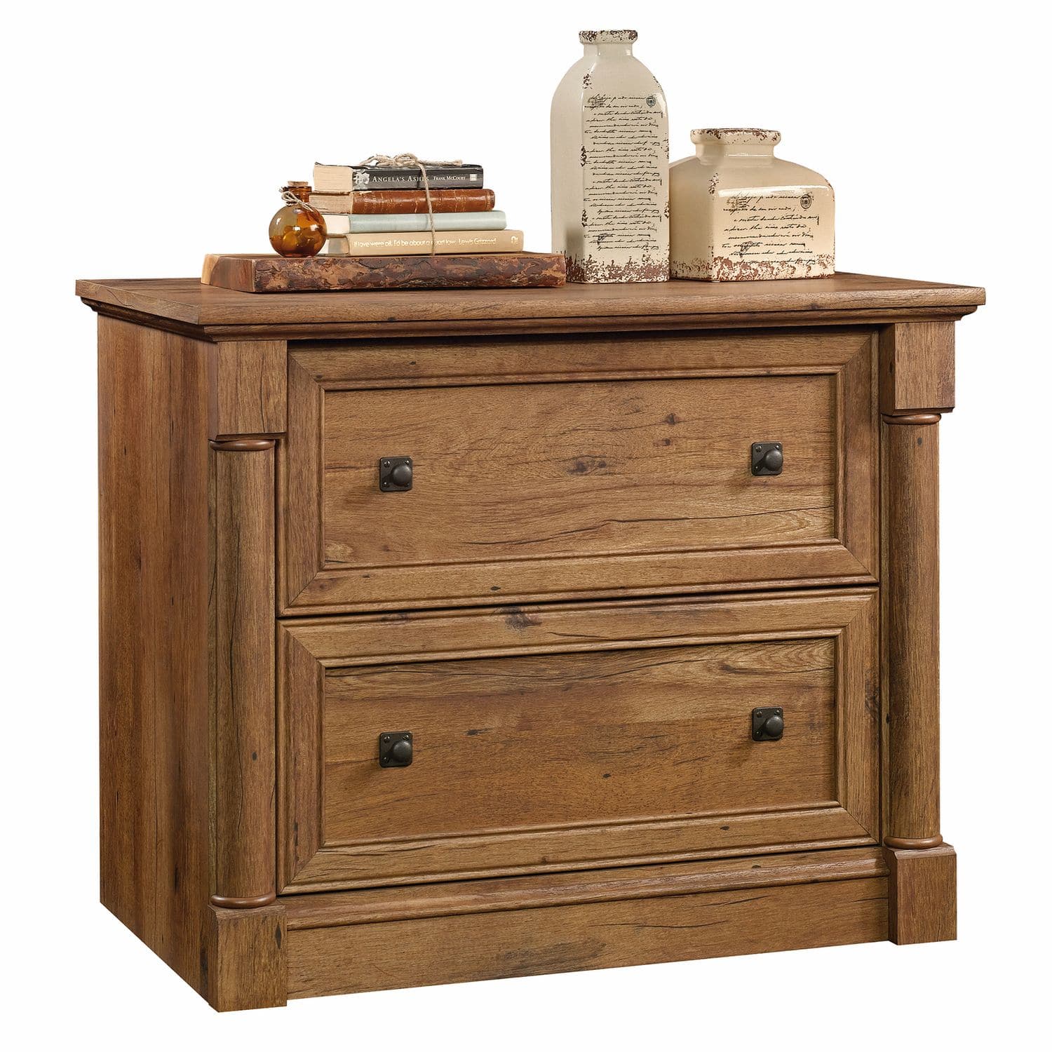 Sauder - Palladia File Cabinet finish - Vintage Oak