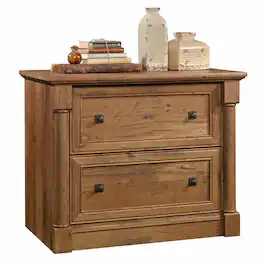 Sauder - Palladia File Cabinet finish - Vintage Oak