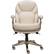 Front. Serta - Works Bonded Leather Executive Chair - Ivory.