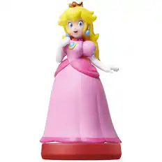 Front. Nintendo - amiibo Figure (Peach) - Multi.