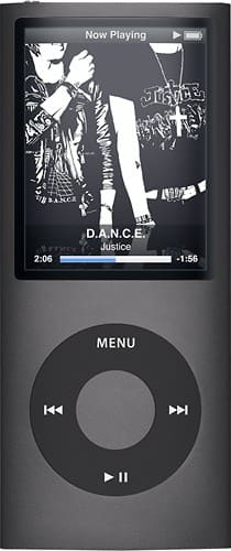 Front Standard. iPod® - Geek Squad Certified Refurbished nano 16GB* MP3 Player - Black.