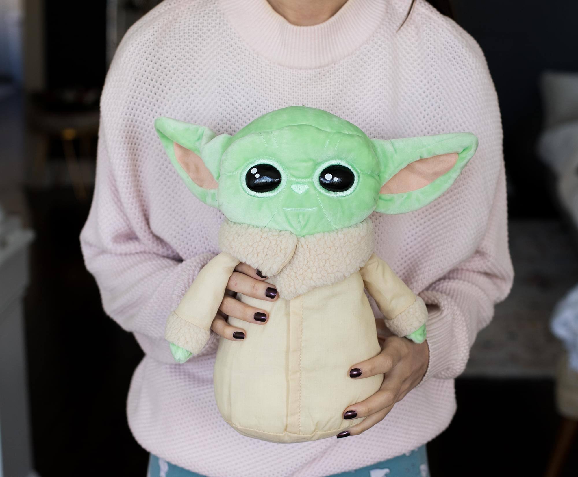 Alt View 1. LoungeFly - Star Wars: The Mandalorian The Child Plush Toy with Pocket | 12 Inches - Green.