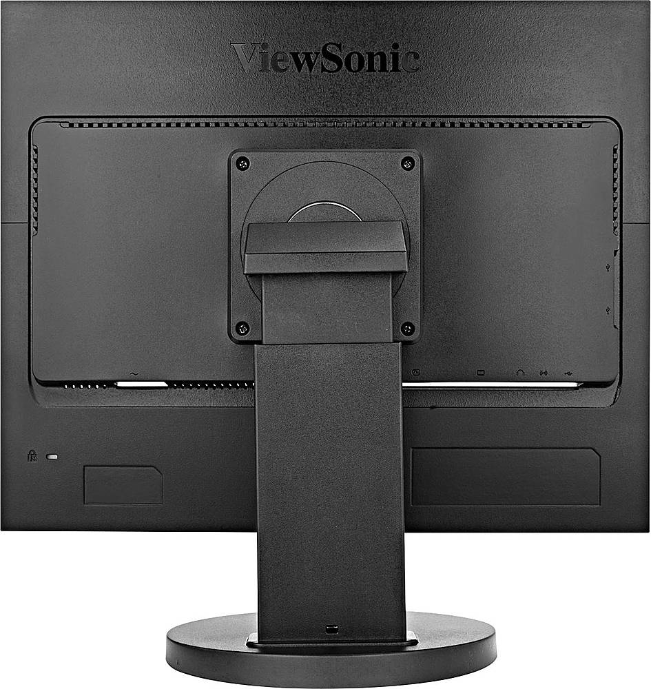 Back View: ViewSonic - 19" IPS LED HD Monitor (DVI, USB, VGA) - Black