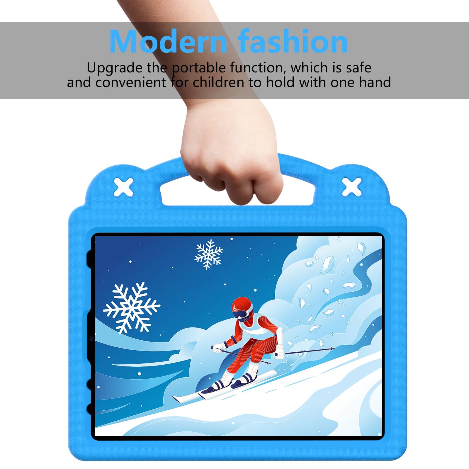 Modern fashion  
Upgrade the portable function, which is safe and convenient for children to hold with one hand