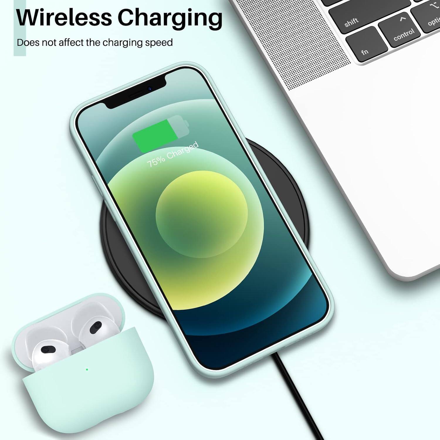 Wireless Charging Does not affect the charging speed 75% Charged