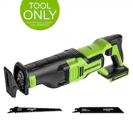 Greenworks - 24V Brushless (1-1/8") Reciprocating Saw (2,700 SPM) - Tool Only, Battery and Charger Not Included