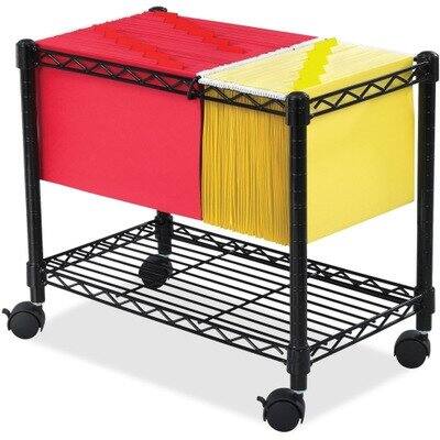 Back. Earthley Blooms - Rolling Cart Fits Letter Legal-size Hanging Folders Mobile File Storage Steel.